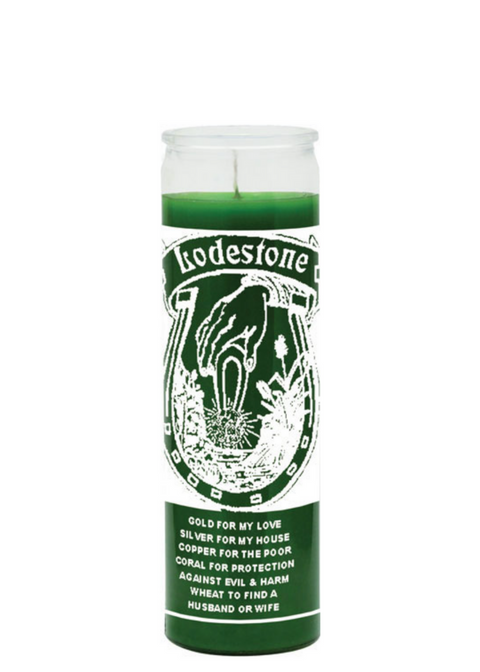 Lodestone (green) 1 color 7 day candle