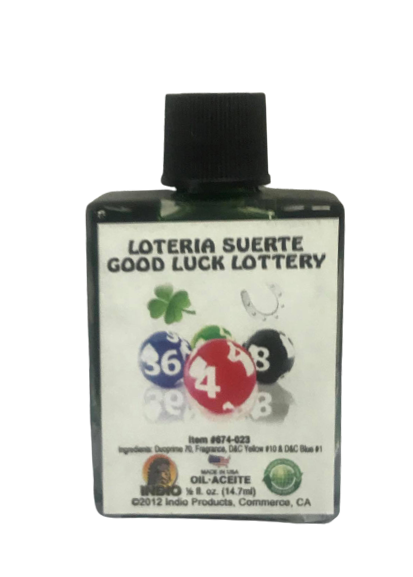 Loteria Suerte Good Luck Lottery Wish Oil
