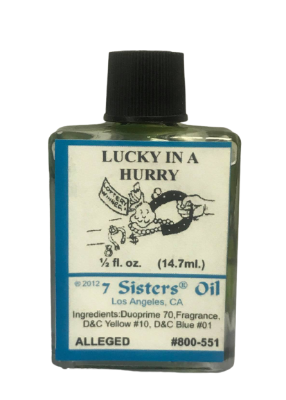 Lucky In A Hurry Wish Oil