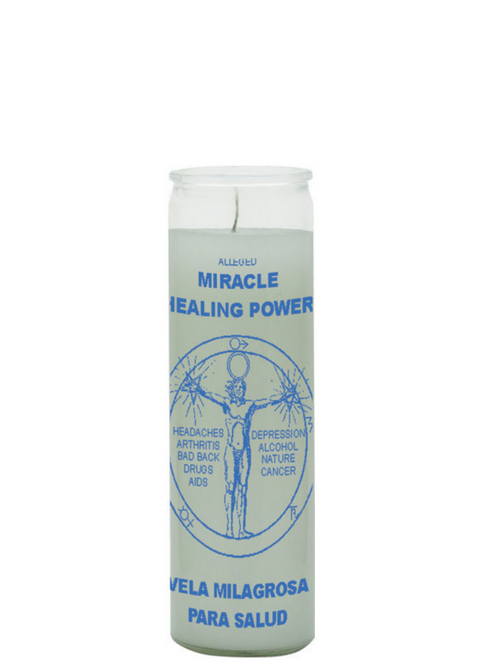 Miracle Healing (White) 1 COLOR 7 DAY CANDLE