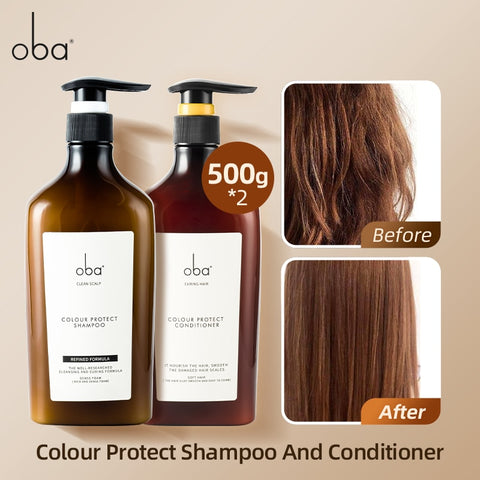 Oba Panthenol Keratin Shampoo and Conditioner