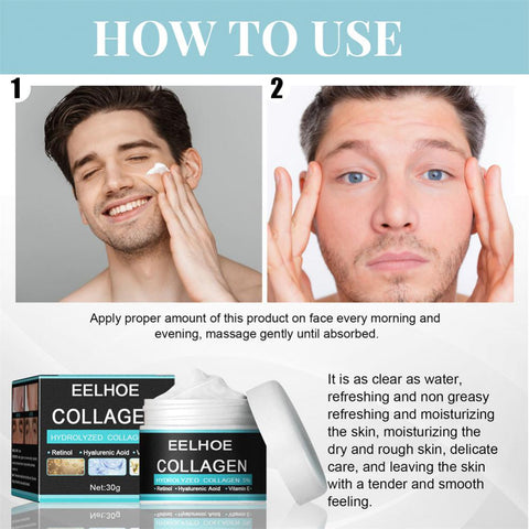 Men's Anti Aging Collagen Face Cream