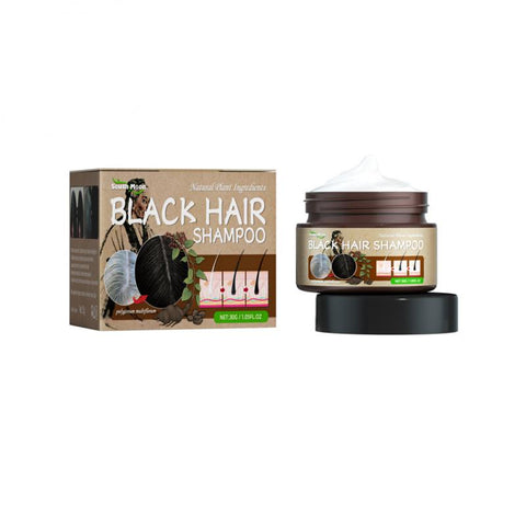White-to-black Hair Color Dye Nourishing Repairing Shampoo