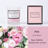Aromatherapy candle glass