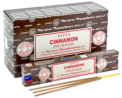 Satya Cinnamon Incense Sticks