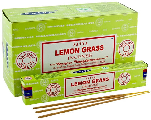 Satya Lemongrass Incense Sticks
