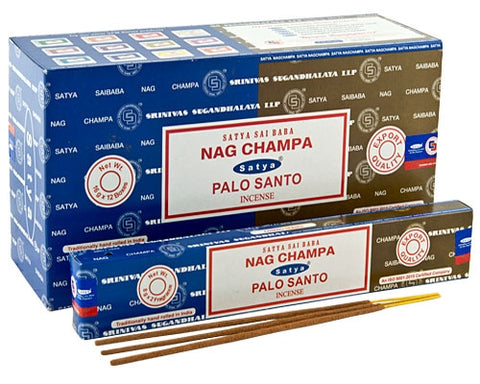 Satya Saibaba Nag Champa Palo Santo Incense Sticks