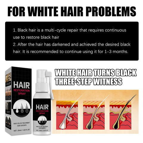 White To Black Hair Shampoo