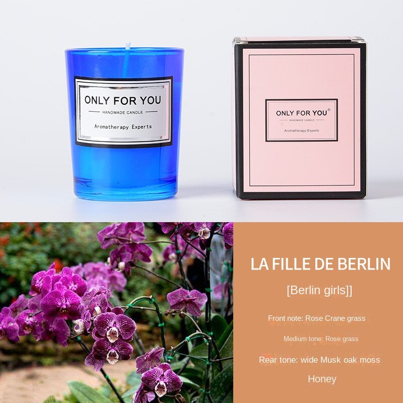 Aromatherapy candle glass