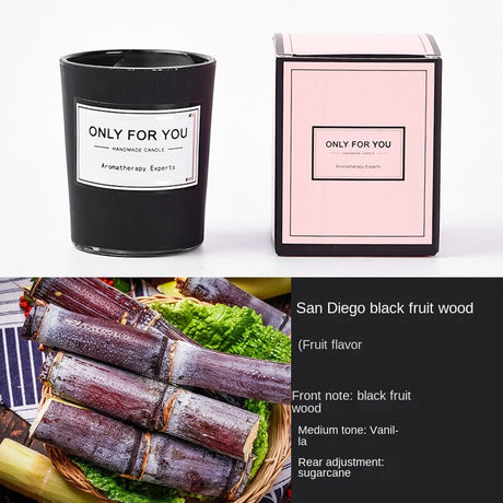 Aromatherapy candle glass