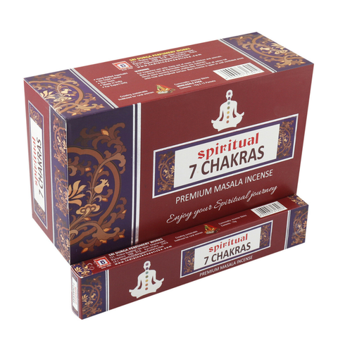 Spiritual 7 Chakras Premium Masala Incense