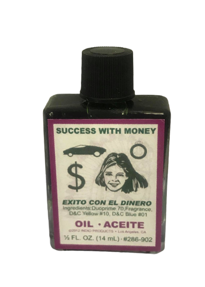 Success With Money Wish Oil