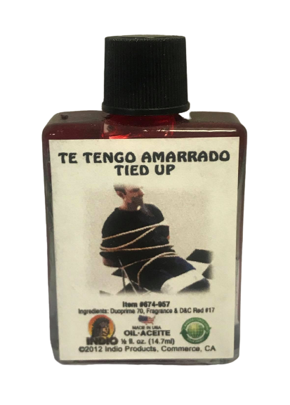 Te Tengo Amarrado Tied Up Wish Oil