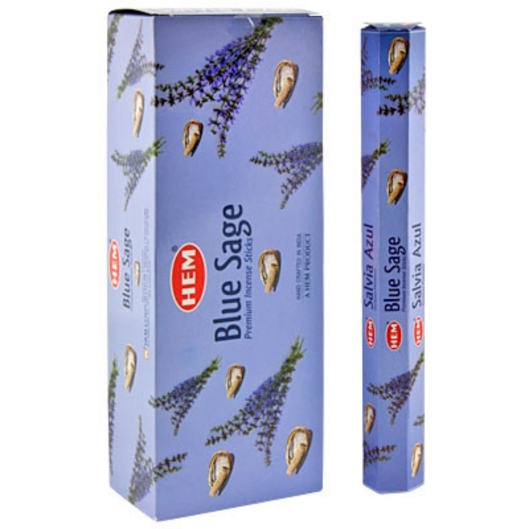 Hem Hexa Blue Sage Incense Sticks