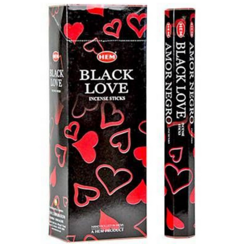 Hem Hexa Black Love Incense Sticks