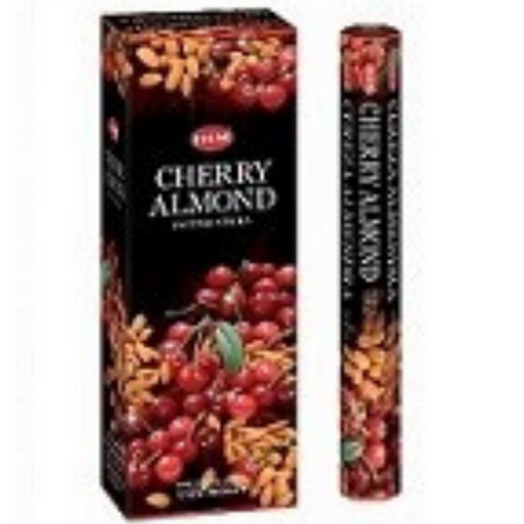 Hem Hexa Cherry Almond Incense, 20 Sticks Pack