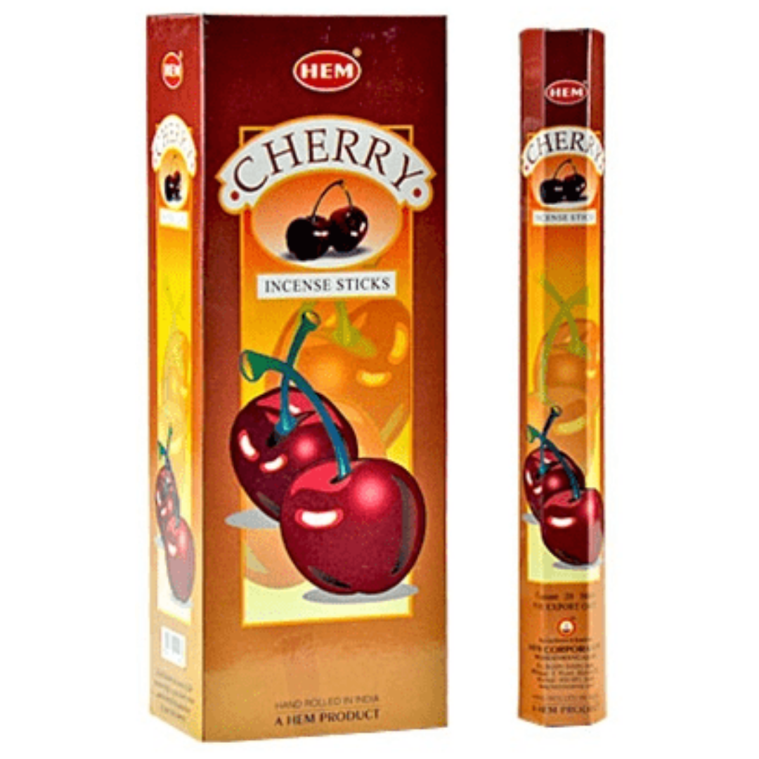 Hem Hexa Cherry Incense, 20 Sticks Pack