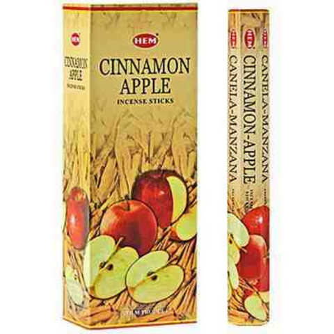 Hem Hexa Cinnamon Apple Incense, 20 Sticks Pack
