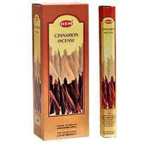 Hem Hexa Cinnamon Incense, 20 Sticks Pack