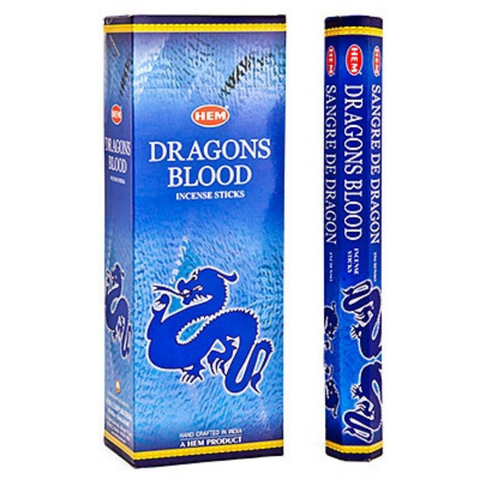 Hem Hexa Dragons Blood Blue Incense