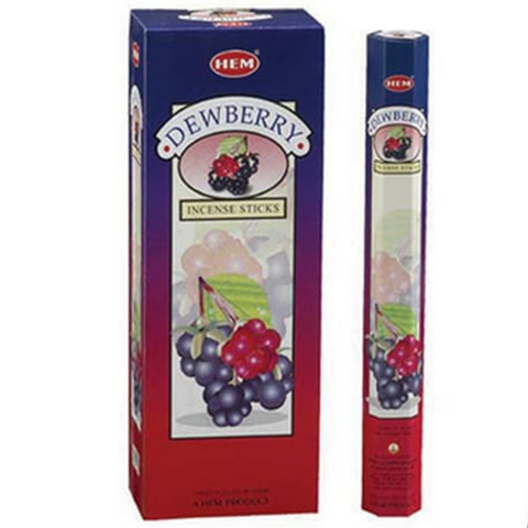 Hem Hexa Dewberry Incense, 20 Sticks Pack