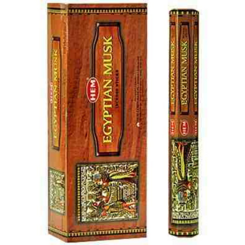 Hem Hexa Egyptian Musk Incense, 20 Sticks Pack