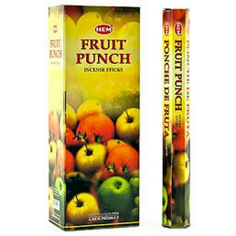 Hem Hexa Fruit Punch Incense, 20 Sticks Pack