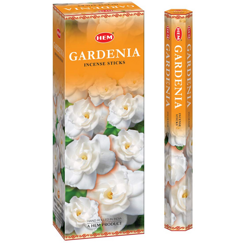 Hem Hexa Gardenia Incense, 20 Sticks Pack