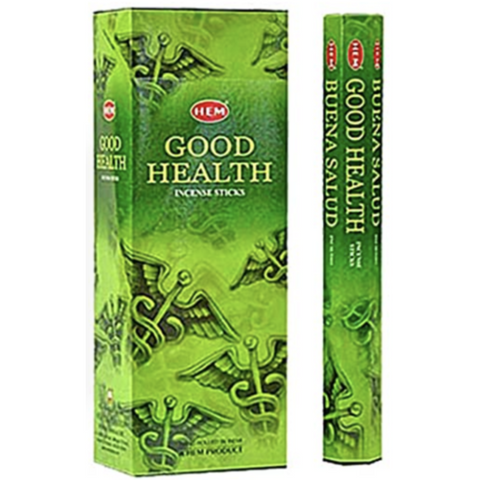 Hem Hexa Good Health Incense, 20 Sticks Pack
