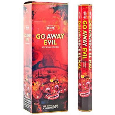 Hem Hexa Go Away Evil Incense, 20 Sticks Pack