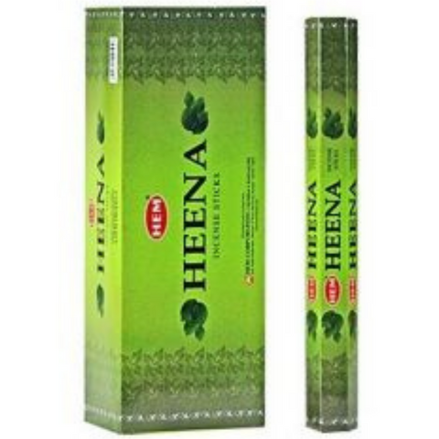 Hem Hexa Heena Incense, 20 Sticks Pack