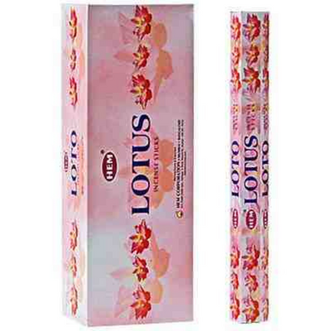 Hem Hexa Lotus Incense, 20 Sticks Pack