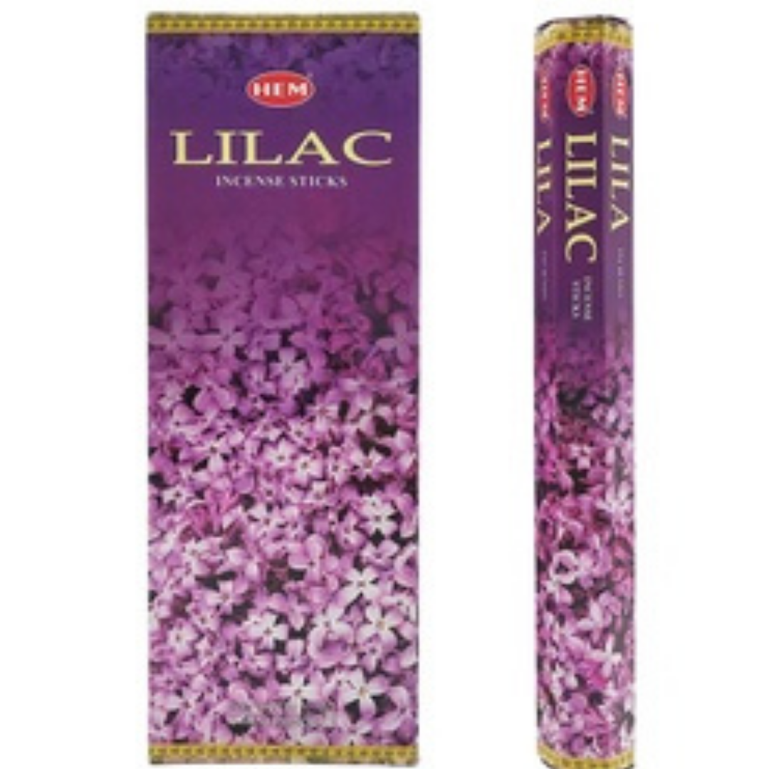 Hem Hexa Lilac Incense, 20 Sticks Pack