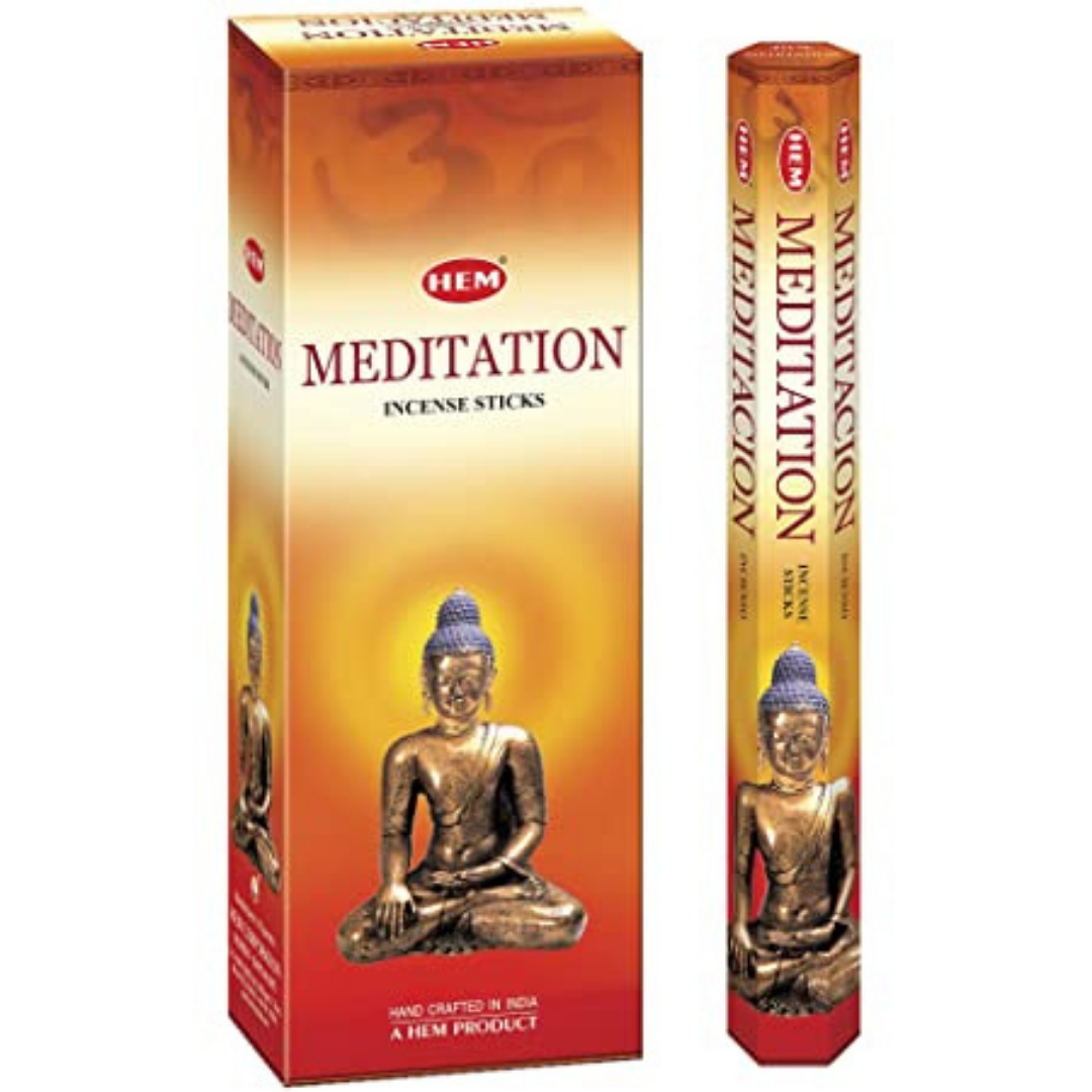 Hem Hexa Meditation Incense, 20 Sticks Pack