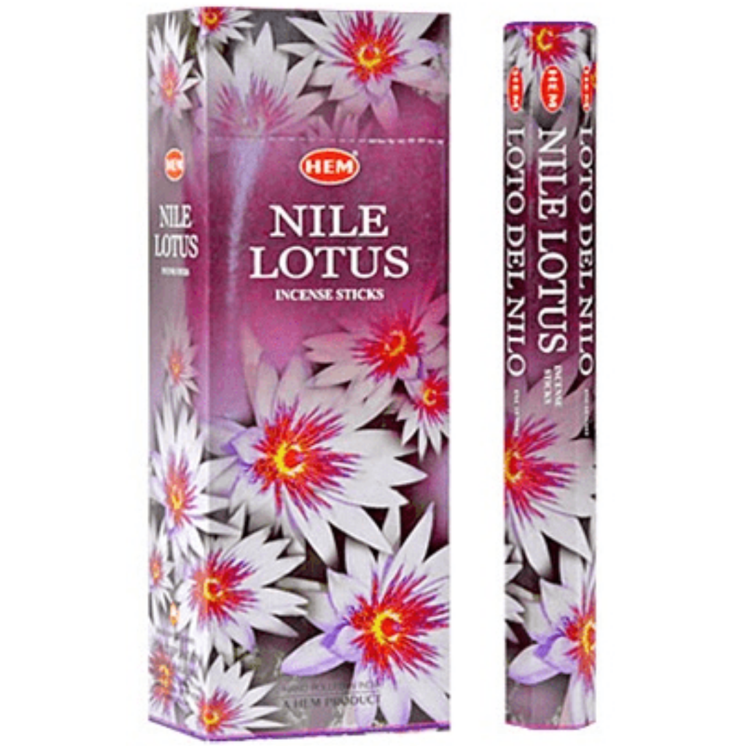 Hem Hexa Nile Lotus Incense Sticks