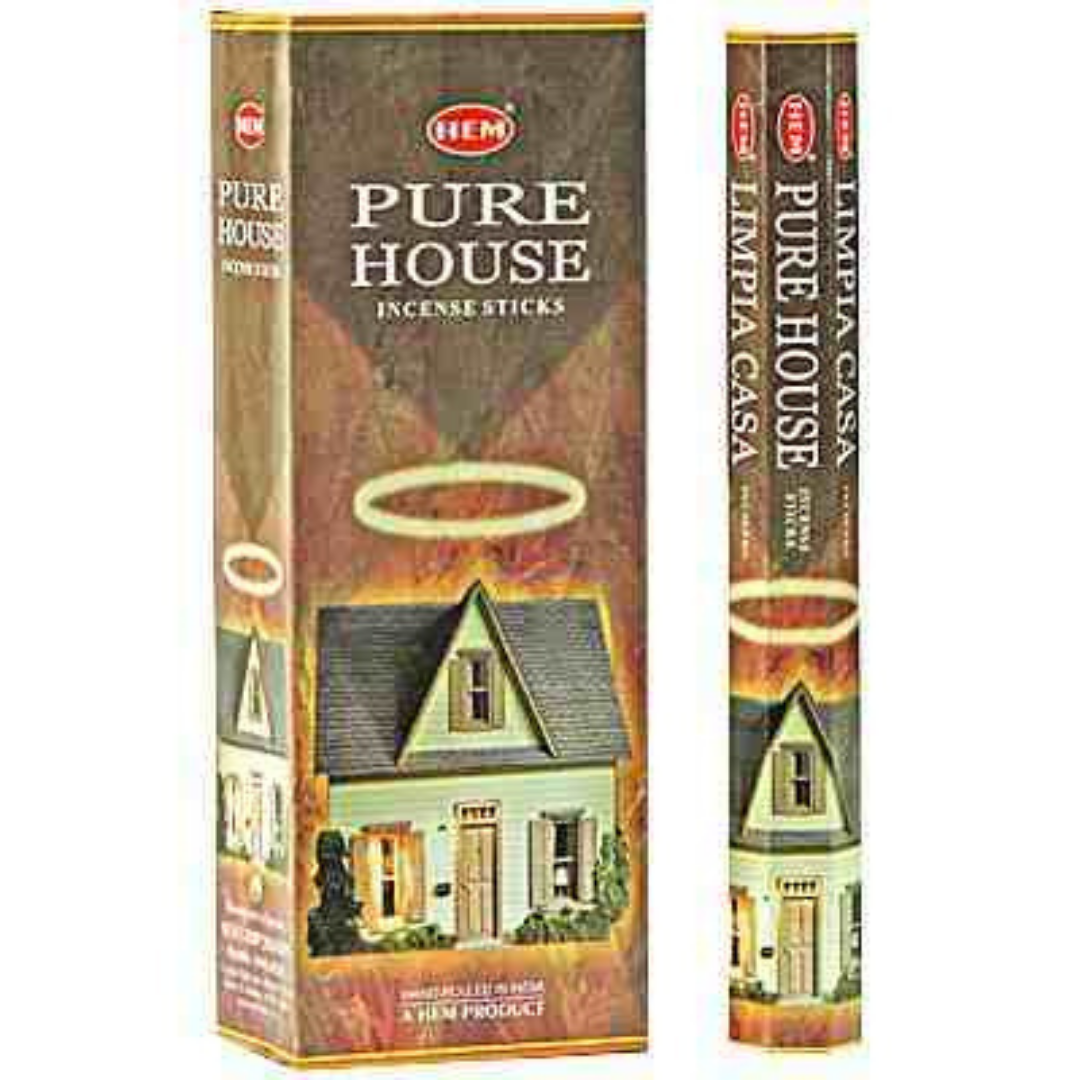 Hem Hexa Pure House Incense, 20 Sticks Pack