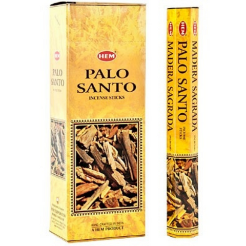 Hem Hexa Palo Santo Incense, 20 Sticks Pack