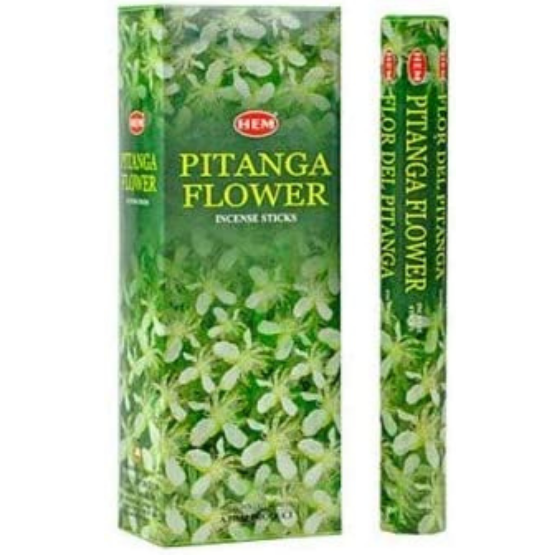 Hem Hexa Pitanga Flower Incense, 20 Sticks Pack