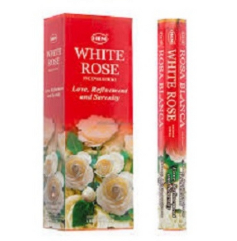 Hem Hexa Rose white Incense