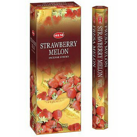 Hem Hexa Strawberry Melon Incense Sticks