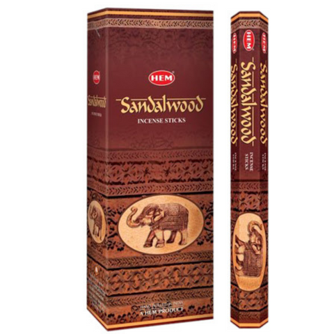 Hem Hexa Sandalwood Incense, 20 Sticks Pack