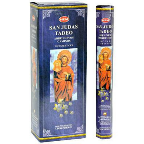 Hem Hexa San Judas Tadeo Incense, 20 Sticks Pack