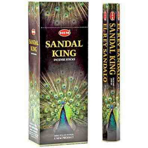 Hem Hexa Sandal King Incense, 20 Sticks Pack