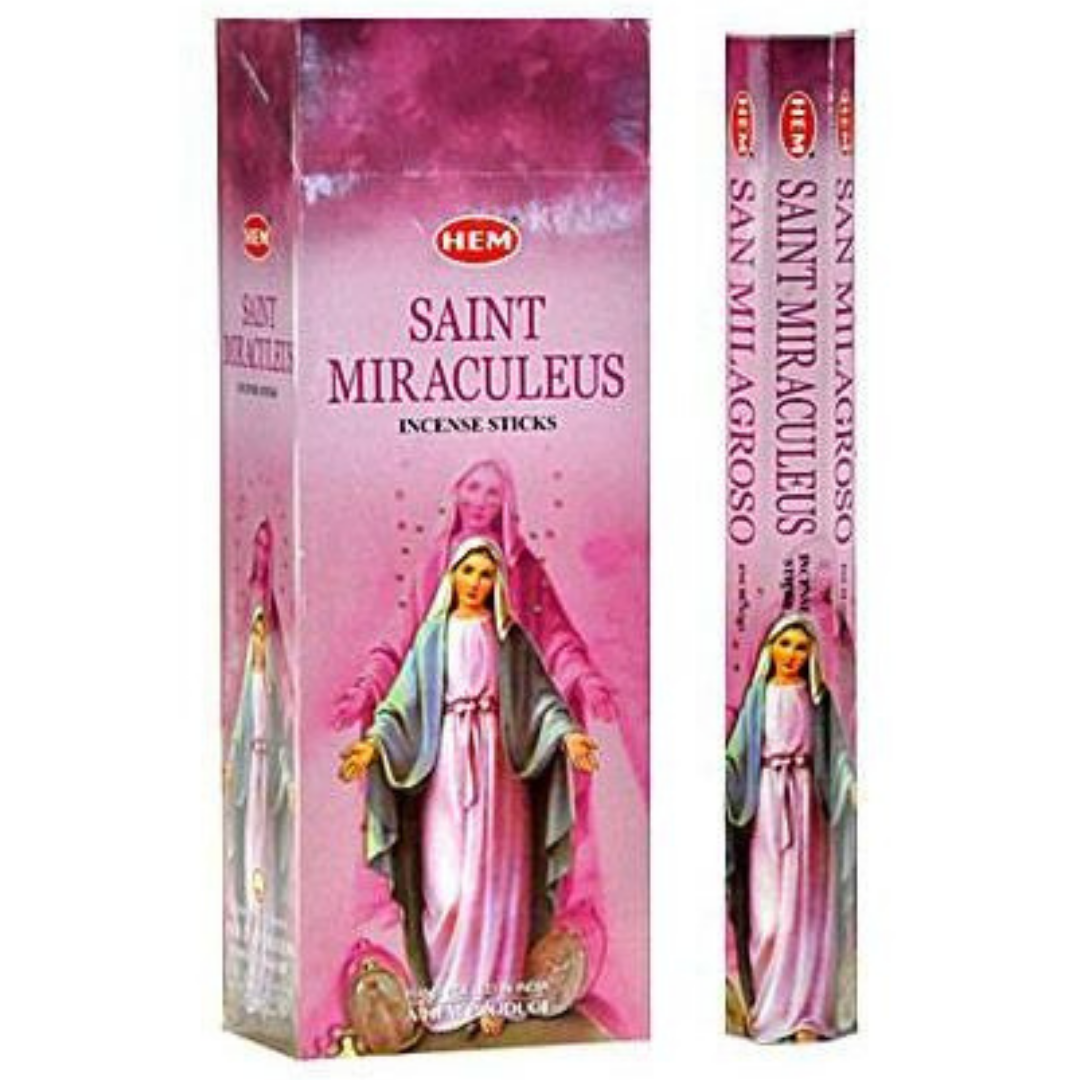 Hem Hexa Saint Miraculeus Incense