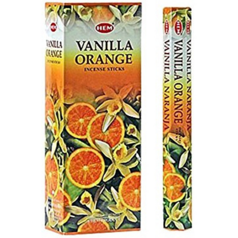 Hem Hexa Vanilla Orange Incense