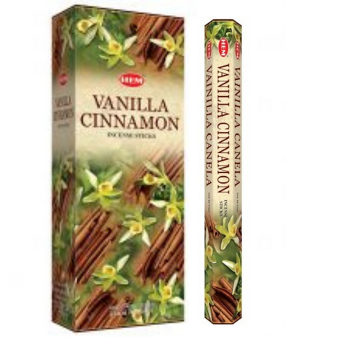 Hem Hexa Vanilla Cinnamon Incense