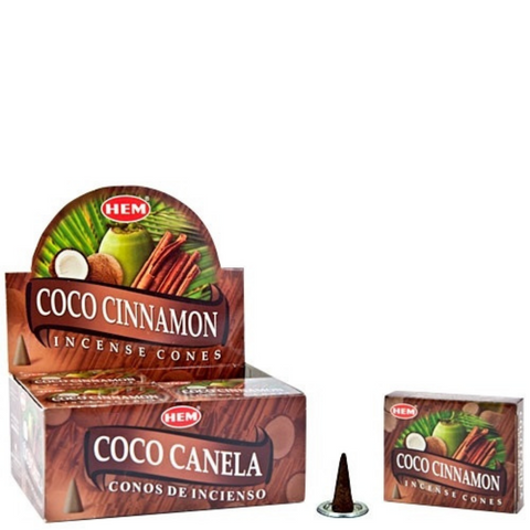 Hem Coco Cinnamon Cone Incense