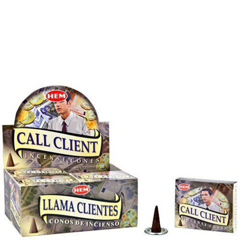 Hem Call Client Cone Incense