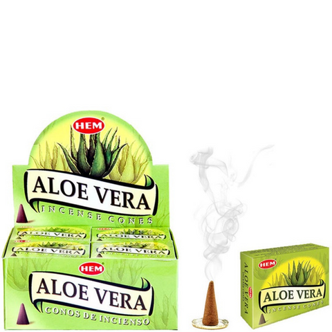 Hem Aloe Vera Cone Incense