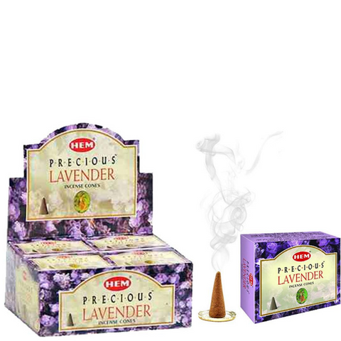 Hem Precious Lavender Cone Incense